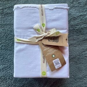 New - West Elm - Organic - King Size - Sheet Set